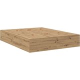  Postelja z okvirjem za shranjevanje Umetniški hrast Inženirski les, (22103321) | Shoptok.si