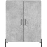  Visoka komoda siva betona 69,5x34x180 cm od konstruiranog drva | shoptok.hr