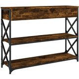  Konzolni stol boja hrasta 100x28x75 cm od konstruiranog drva | shoptok.hr