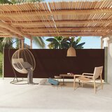 vidaXL Uvlačiva bočna tenda za terasu 160 x 600 cm smeđa Cijene