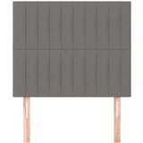  Uzglavlja 2 kom tamnosiva 90x5x78/88 cm od tkanine | shoptok.hr