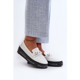 S. BARSKI Women's Leather Platform Loafers with Chain S.Barski | Shoptok.si