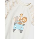 Sinsay Pamučna majica s printom | shoptok.hr