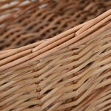  Košara za drva za ogrjev s ručkama 88x57x34 cm od prirodne vrbe | shoptok.hr