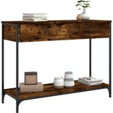  Konzolni stol boja hrasta 100 x 34 5 x 75 cm konstruirano drvo | shoptok.hr