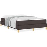  Postelja z vzmetnico z vzmetnico Temno rjava 140 x 190 cm blago, (5000126589) | Shoptok.si