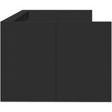  Dnevni krevet s ladicama crni 90 x 200 cm konstruirano drvo | shoptok.hr