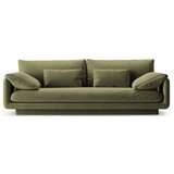 Micadoni Svetlo zelena sedežna garnitura iz tkanine bouclé 220 cm Torino – Home Cene