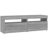 TV ormarići 2 kom s LED svjetlima boja hrasta sonome 60x35x40cm | shoptok.hr