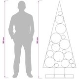  Metalna božićna jelka KUOPIO 180 cm Čelik Zlatno - 180 cm Zlatno | shoptok.hr