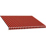 Platno za tendu narančasto-smeđe 3,5 x 2,5 m | shoptok.hr
