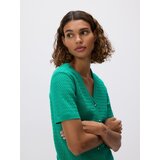 Reserved Vesta od strukturiranog pletiva - zelena | shoptok.hr