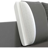 SOFA za 3 osobe 3-sjedalo Tamnosiva 222 x 81 x 89 cm Baršun - Tamnosiva 180 cm | shoptok.hr