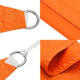  Jedro protiv sunca od tkanine četvrtasto 6 x 6 m narančasto | shoptok.hr