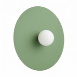 Thoro Kadulja zelena metalna zidna lampa ø 50 cm AKE – Cijene
