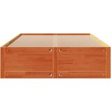  Posteljni okvir brez vzmetnice s predali 150x200 cm borovina, (21607647) | Shoptok.si