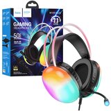hoco. Slušalke z mikrofonom, igralne, USB, LED - W109 Plus Rich | Shoptok.si