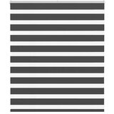 vidaXL idaXL Zebra senčilo črna 125x100 cm tkanina širina 120,9 cm poliester Cene