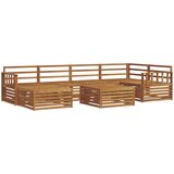  Set vanjskih sofa 7 kom. Prirodna Čvrsto drvo akacije | shoptok.hr