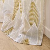 Douceur d intérieur Bež prosojna zavesa iz tančice 140x280 cm Kim – | Shoptok.si