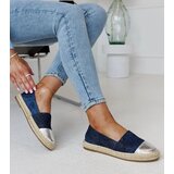 Gemre Navy-silver shiny espadrilles Surana | shoptok.hr