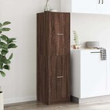 vidaXL Lekarniška omara rjavi hrast 40x41x144,5 cm inženirski les | Shoptok.si