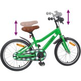  Dječji Bicikl 18 Inča za djecu od 5 do 7 godina Zelena | shoptok.hr