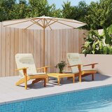  Jastuci za stolicu Adirondack 2 kom krem od tkanine Oxford | shoptok.hr