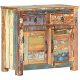  Komoda od masivnog obnovljenog drva 70 x 35 x 65 cm | shoptok.hr