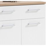 MID.YOU OMARA ZA ČEVLJE bela, barve hrasta | Shoptok.si