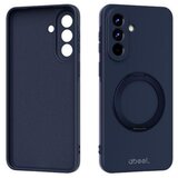 Chameleon Gumiran magnetni ovitek s stojalom (TPU Ring) za Samsung Galaxy A57 5G, temno u