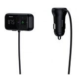 Baseus FM TRANSMITER T-TIP S-16 BLUETOOTH 5.0 MP3 - 2XUSB - 3,1A PUNJAČ (CCTM-E01) CRNA | Eponuda.ba