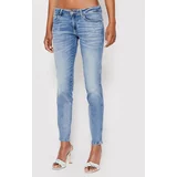 Guess Jeans hlače Curve X. W2YAJ2 D4Q01 Modra Skinny Fit