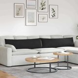 vidaXL jastučići za sofu 2 pcs crna 145 x 40 cm tkanina | shoptok.hr