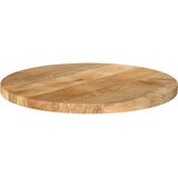 Stolna ploča Ø 50 x 3,8 cm okrugla od masivnog drva manga | shoptok.hr