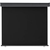 Balkonska bočna tenda 125 x 250 cm crna | shoptok.hr