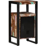 vidaXL Set namještaja za kupaonicu 2 pcs Smeđa masivno obnovljeno drvo | shoptok.hr