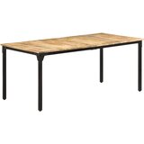  Blagovaonski stol 180 x 90 x 76 cm od grubog drva manga | Eponuda.ba