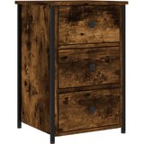  Noćni ormarić boja hrasta 40 x 36 x 60 cm od konstruiranog drva | shoptok.hr