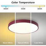  Brilagi - LED stropna svetiljka POOL LED/60W/230V 3000/4000/6000K 50 cm burgundska | Eponuda.com