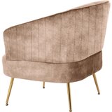 Livetastic FOTELJ, rjavosiva tekstil | Shoptok.si