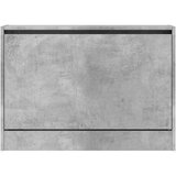 Ormarić za cipele boja betona 80x21x57 cm konstruirano drvo | shoptok.hr