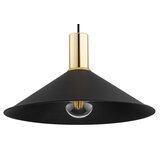  Argon 4912 - Luster na sajli MINORI 1xE27/15W/230V crna/zlatna | Eponuda.com