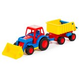 Polisei Traktor za decu sa lopatom i prikolicom Basics Polesie | Eponuda.com