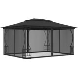  Sjenica s mrežama 300 x 400 x 265 cm antracit | shoptok.hr