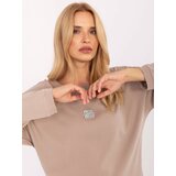 RELEVANCE Blouse-RV-BZ-A823.49-dark beige | Shoptok.si