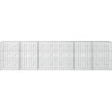  Gabion s žicom debljine 3,5 mm i mrežom 5x10 cm 600x20x150 cm Slike