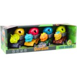  Auto dinosauri s jajetom i prikolicom, - 4 kom. | shoptok.hr