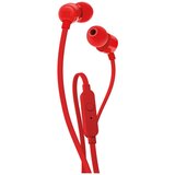 JBL Slušalice sa mikrofonom, 3.5 mm jack, crvena – T110 Red | Eponuda.ba