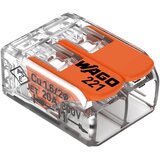 Wago Spojna sponka z ročico, 0,2-4 mm² 2-polna 5 kosov | Shoptok.si
